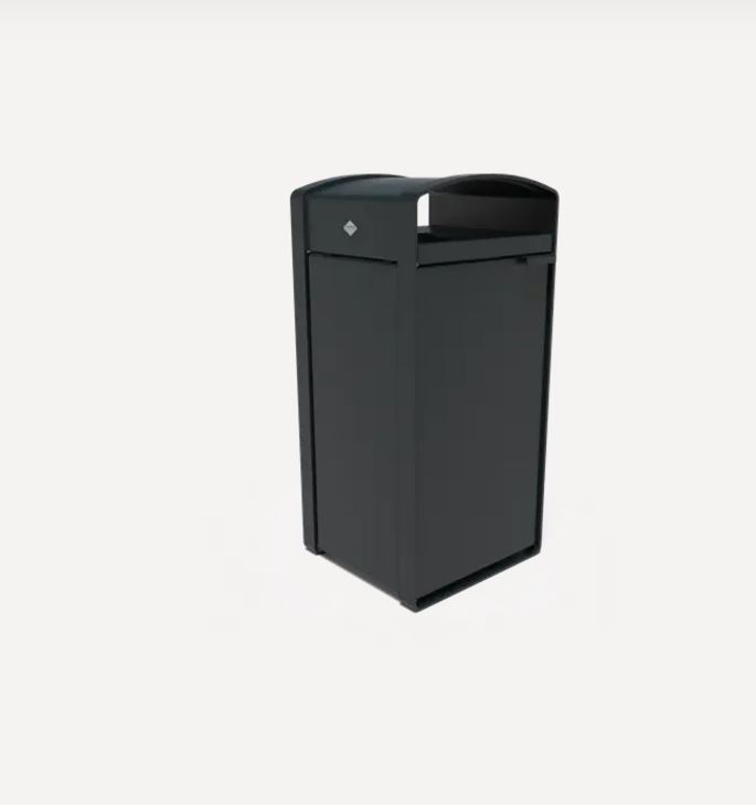 Mülleimer Storr Aluminium